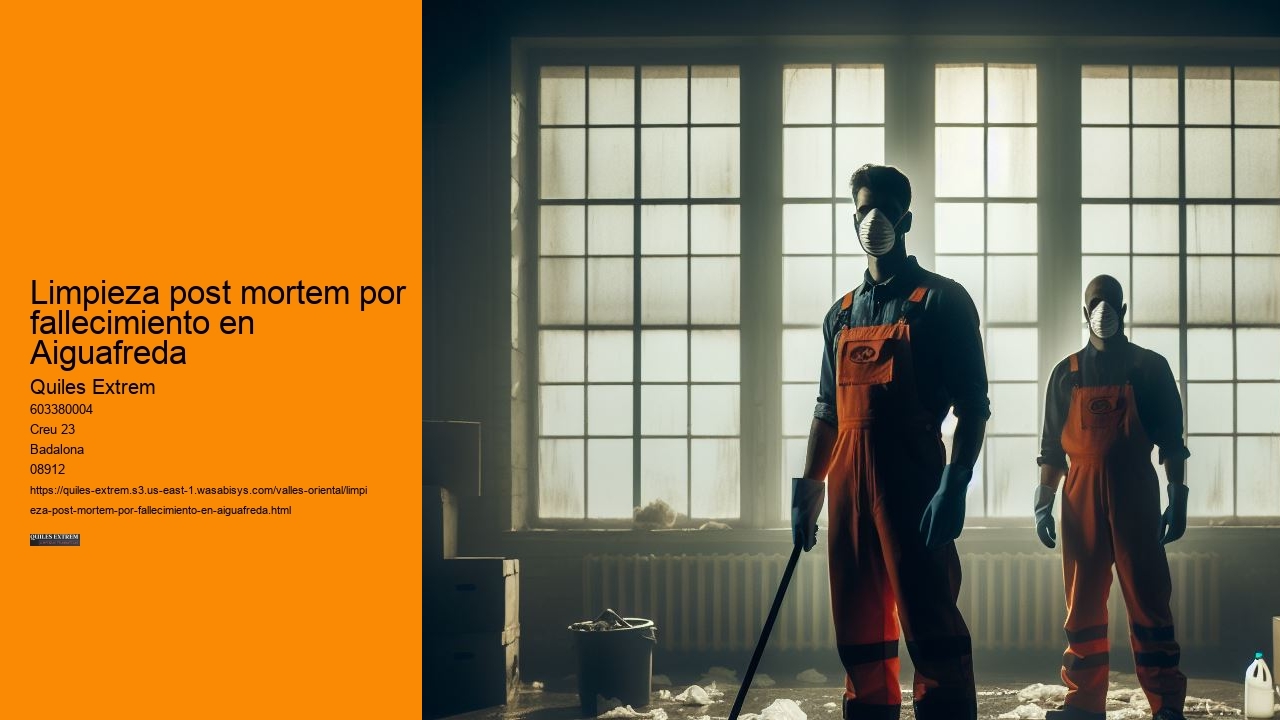 Garantía de satisfacción en limpieza de traumas