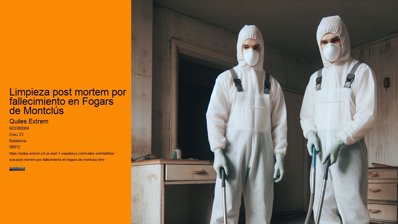 Eliminación de olores y bioseguridad en Fogars de Montclús